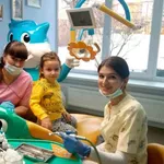 Опытный стоматолог для детей в Черкассах - лечение зубов