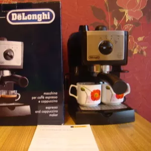 Кофеварка новая эспрессо DeLonghi EC 155