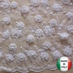 Распродажа итальянских кружев (арт. К12028) для пошива свадебных и вечерних платьев