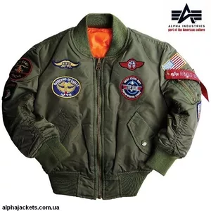 Детские лётные куртки Alpha Industries Inc.USA