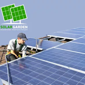 Устанавливаем солнечные электростанции