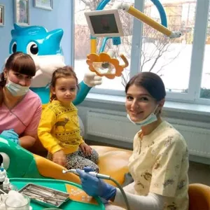 Опытный стоматолог для детей в Черкассах - лечение зубов
