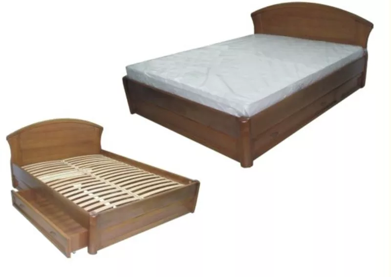 Деревянные кровати. Мебель из дерева 3
