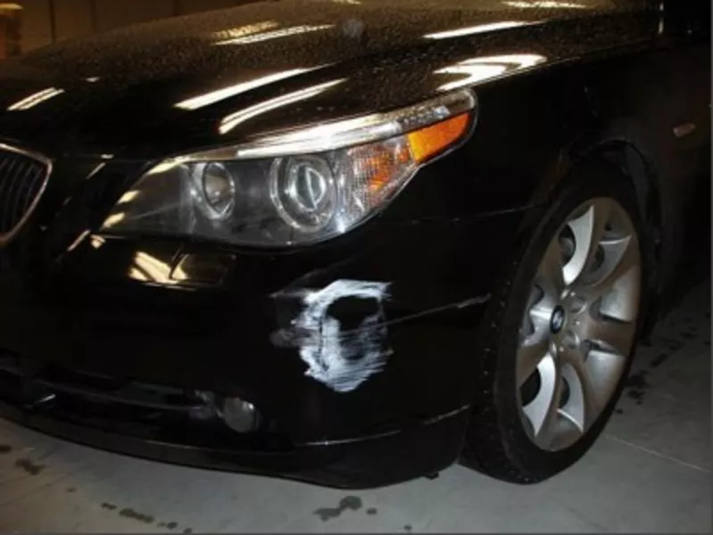 Антигравийная защита лакокрасочного покрытия кузова автомобиля