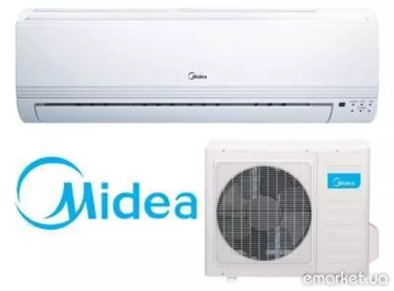 Продам кондиционеры Midea LUNA DC Inverter R410 SUPER IONISER