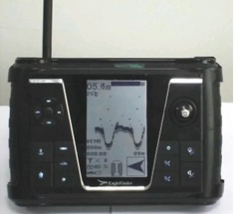 Прикормочный радио кораблик для рыбалки Carphunter+GPS+эхолот 2