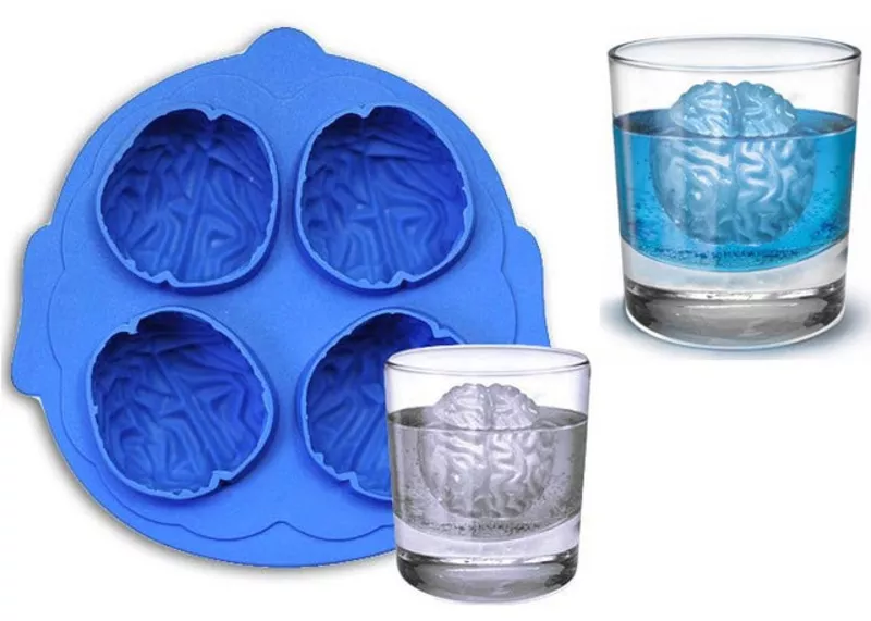 Форма для льда - (Мозг) контейнер для льда (ОПТОМ)