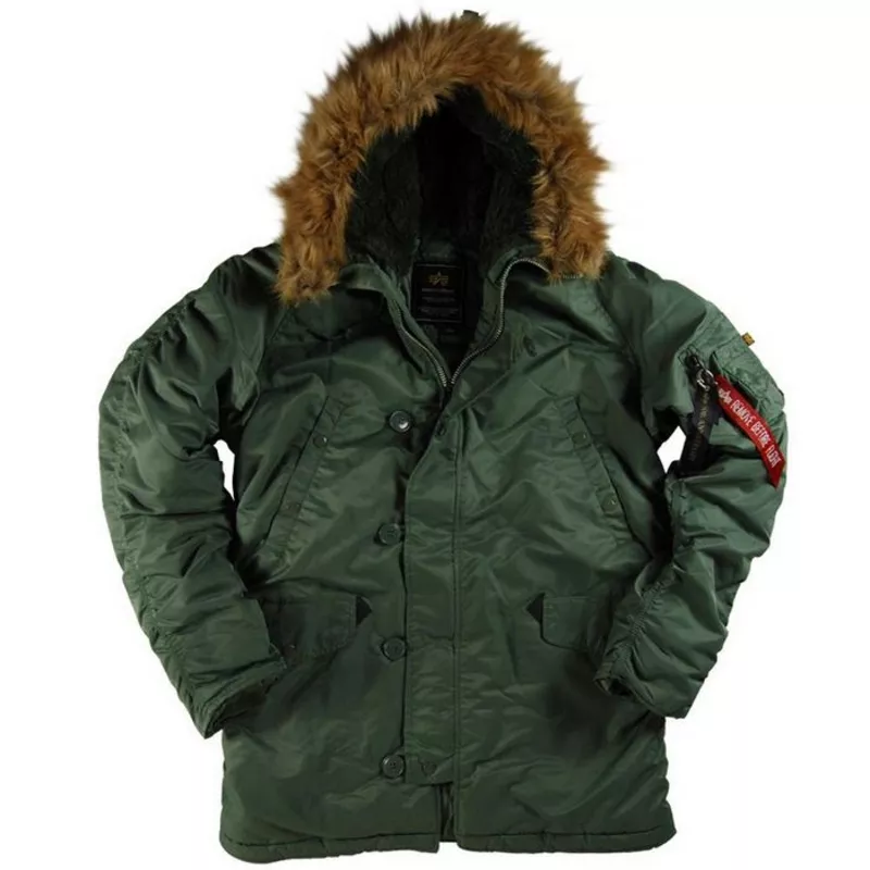 Мужские супер-тёплые зимние куртки Аляска (США) 3