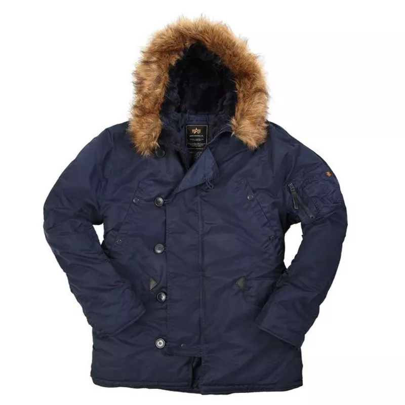 Мужские супер-тёплые зимние куртки Аляска (США) 4