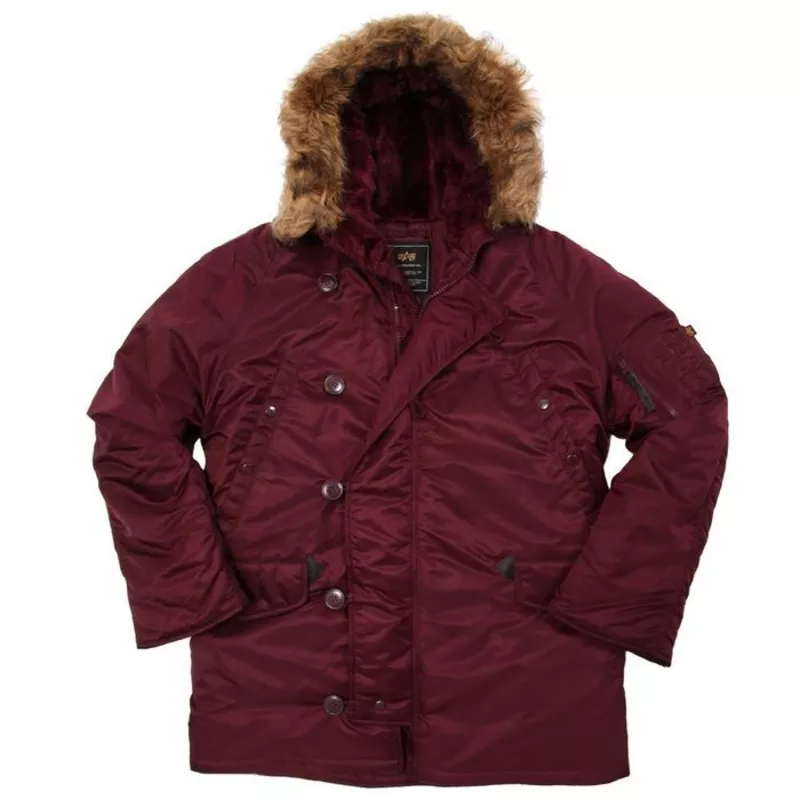 Мужские супер-тёплые зимние куртки Аляска (США) 5