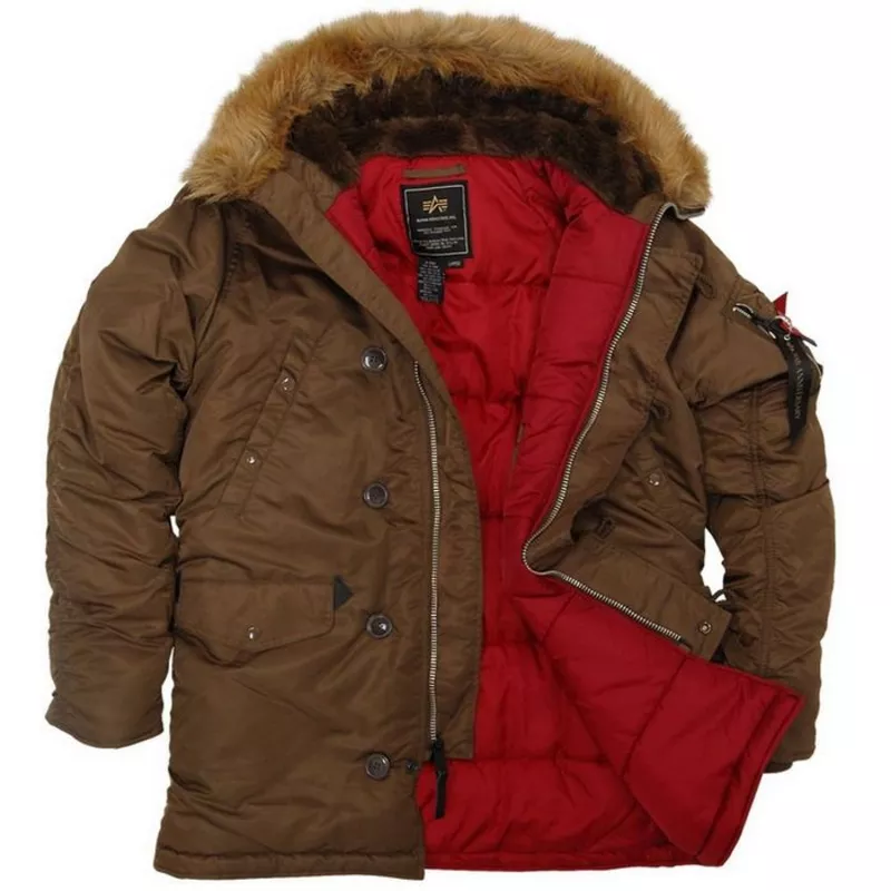 Американские куртки Аляска от Alpha Industries USA купить в Украине 2