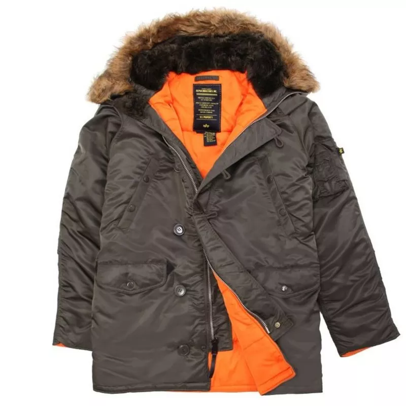 Американские куртки Аляска от Alpha Industries USA купить в Украине 8