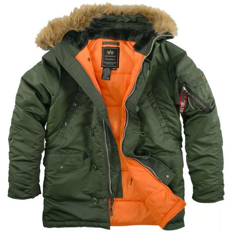 Куртки Аляска Американской фирмы Alpha Industries,  USA - 100% ОРИГИНАЛ 5