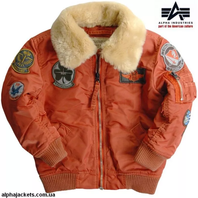 Детские лётные куртки Alpha Industries Inc.USA 3