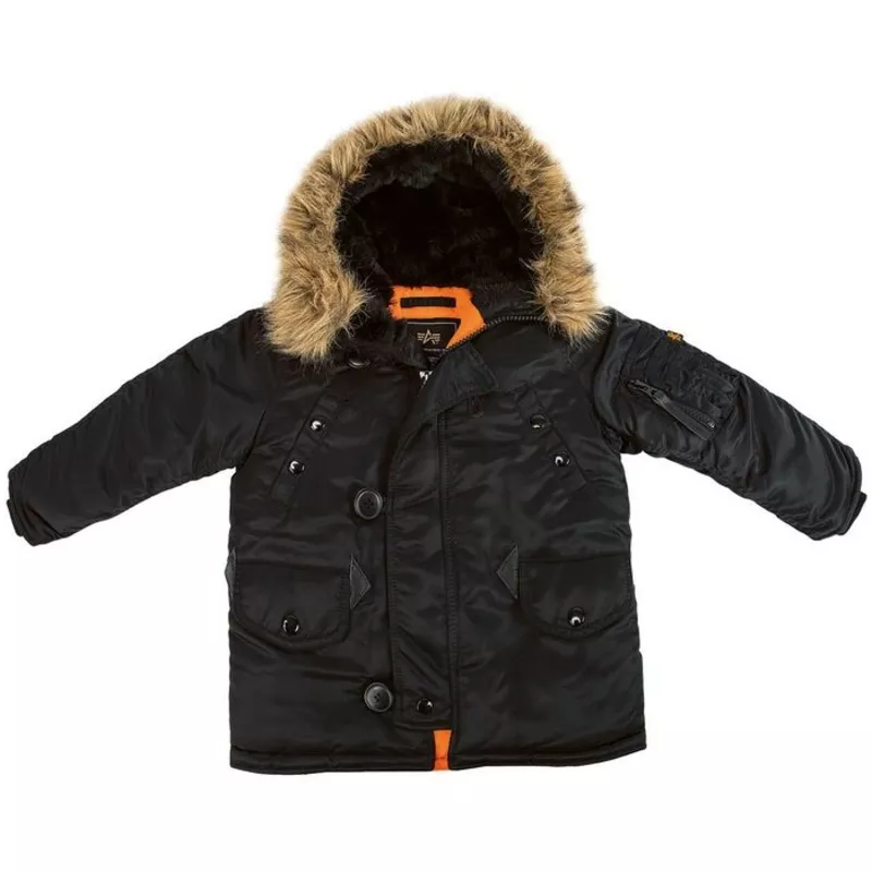 Детские куртки Аляска от Американской фирмы Alpha Industries,  USA 2
