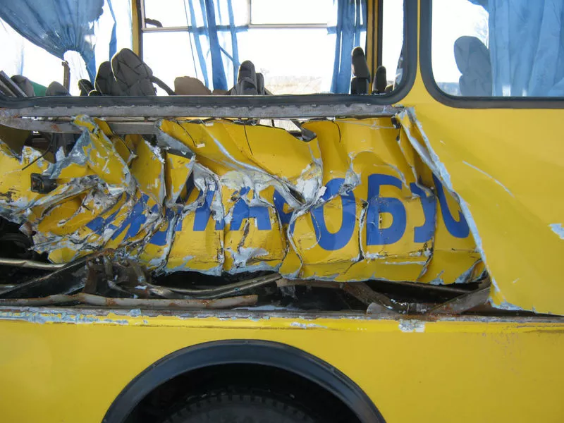 Оценка ущерба и ремонта автобусов после ДТП !  2