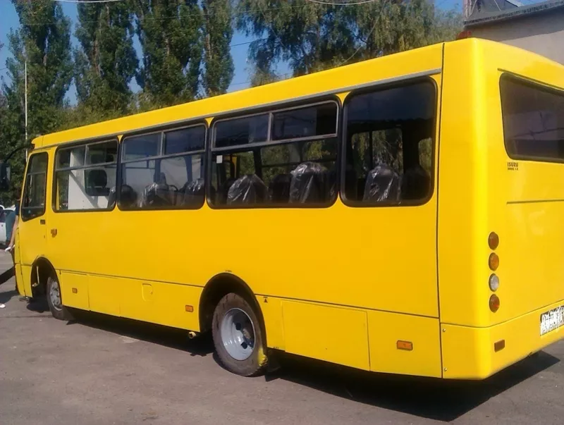 Кузовной ремонт автобуса Богдан 2