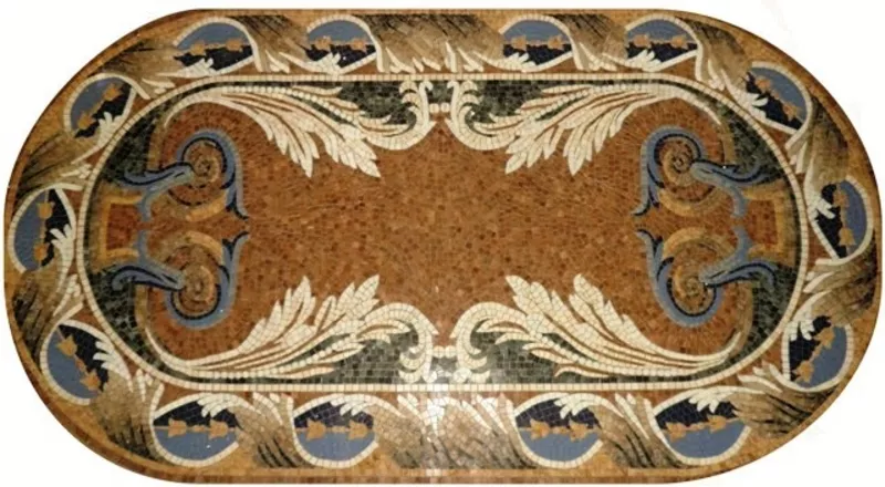 Мозаичное панно иконы фасад бассейн хамам плитка мозаика 7