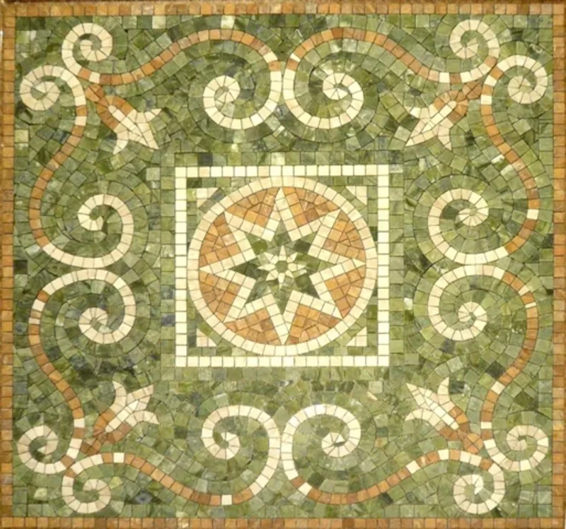 Мозаичное панно иконы фасад бассейн хамам плитка мозаика 11