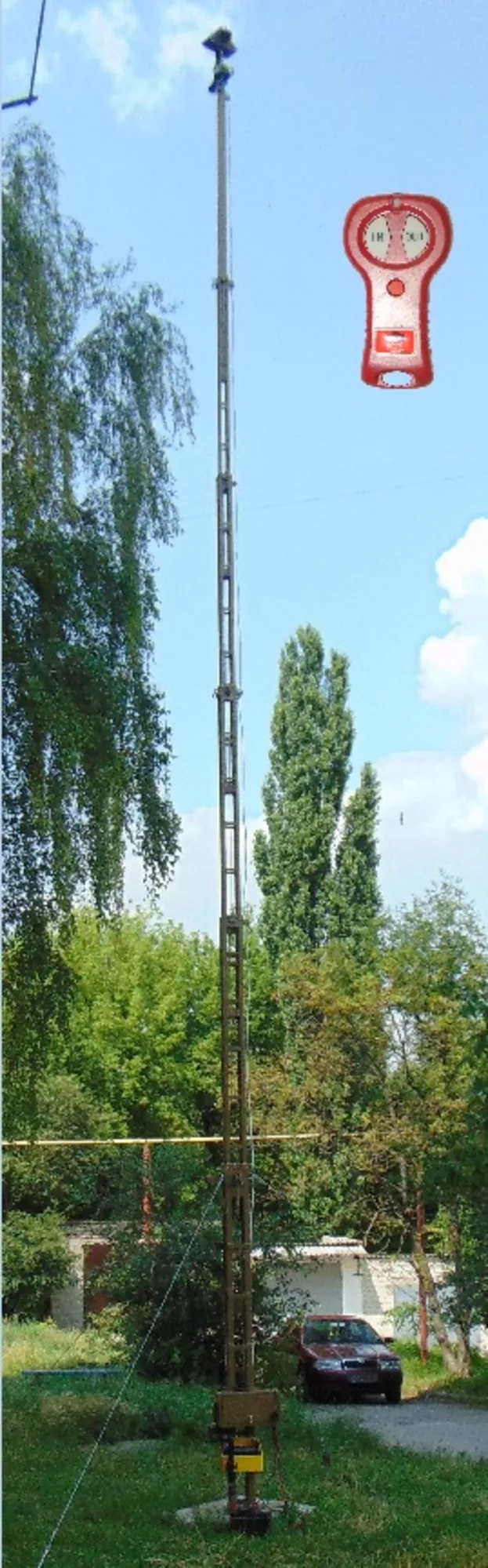 Мачта телескопическая унифицированная МТУ-10м2.