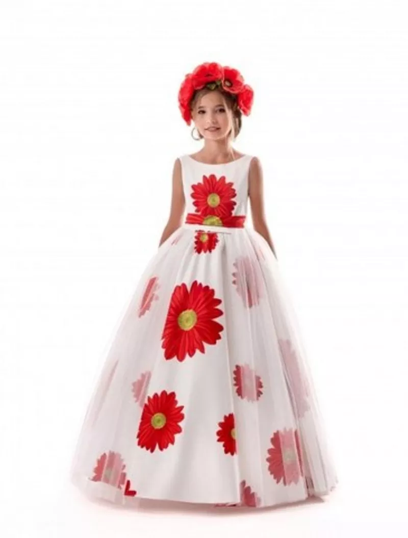 Детские праздничные платья. Нарядные платья от 2 до 12 лет. Опт от 10  6