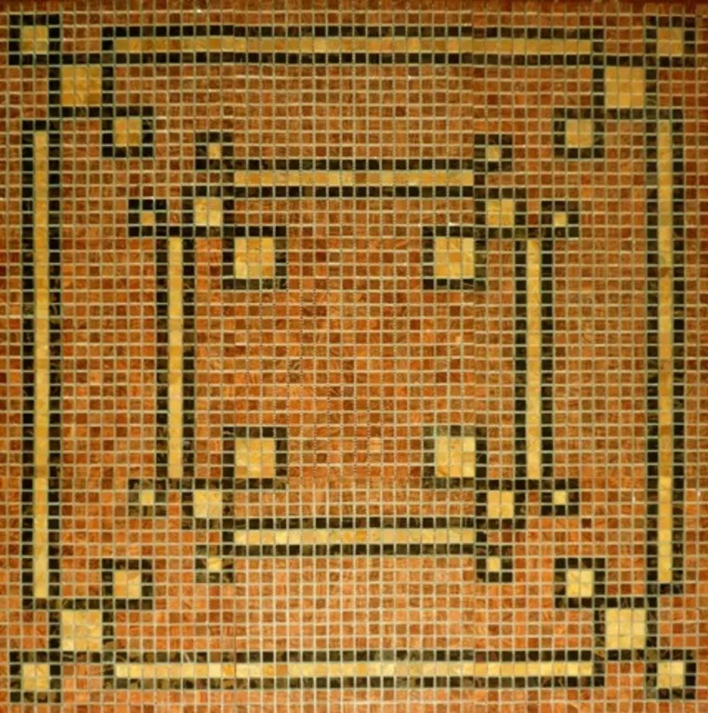 Мозаичные ковры из натурального камня 14