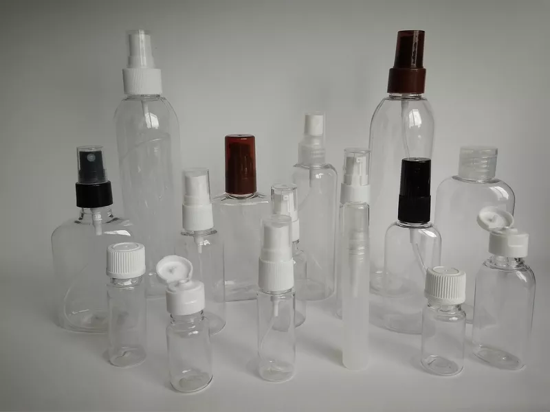 Флакончики флакони пластикові зі спреями,  розпилювачами 3