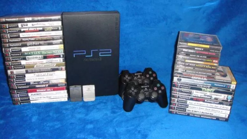 PlayStation 2 Fat в хорошем состоянии