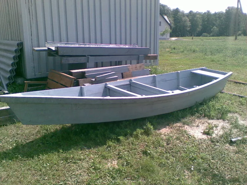 Продам дерев’яний рибацький човен (ПЛОСКОДОНКА) 3
