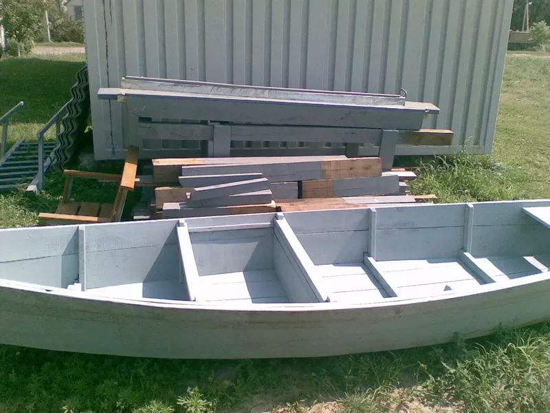 Продам дерев’яний рибацький човен (ПЛОСКОДОНКА) 4