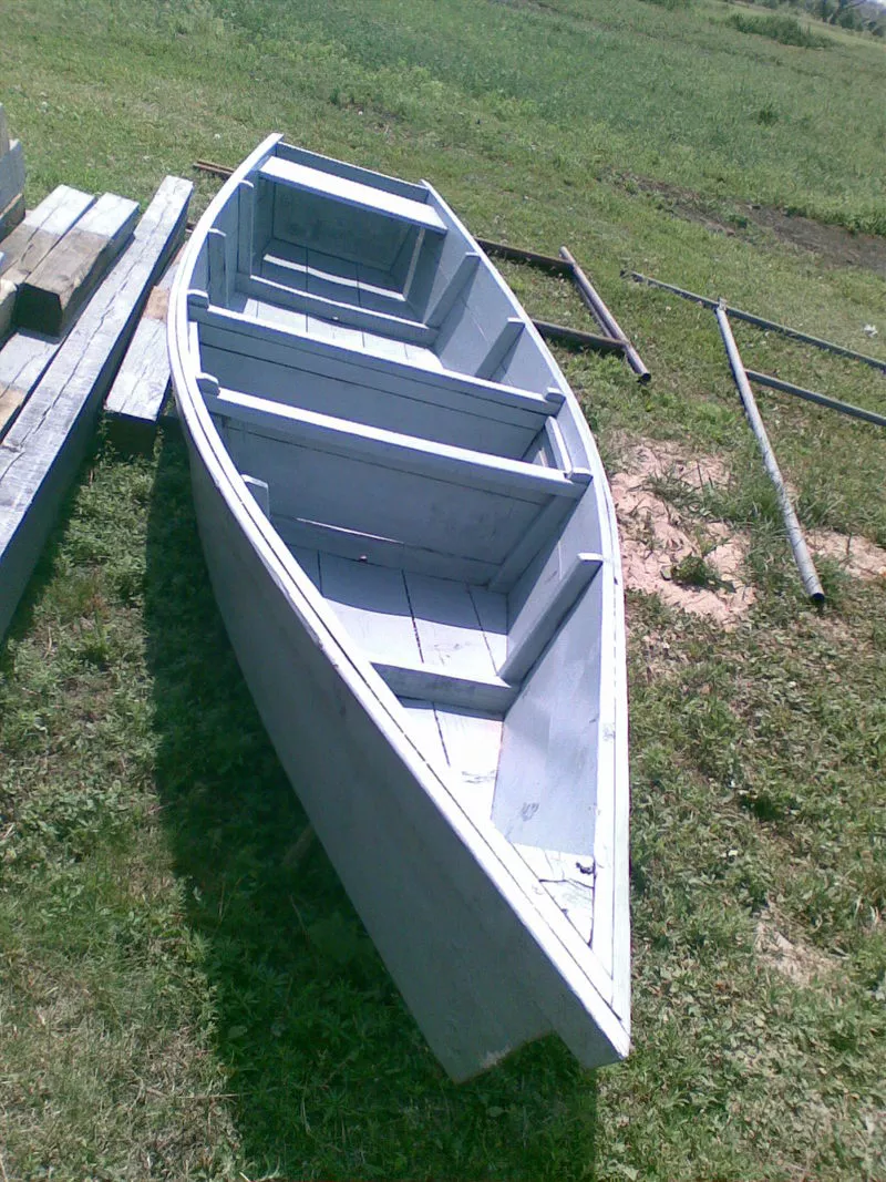 Продам дерев’яний рибацький човен (ПЛОСКОДОНКА) 5